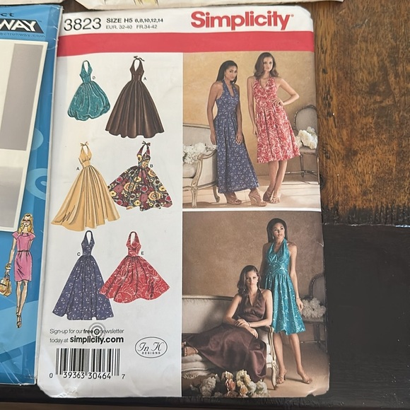Sewing patterns x5 - Picture 4 of 6